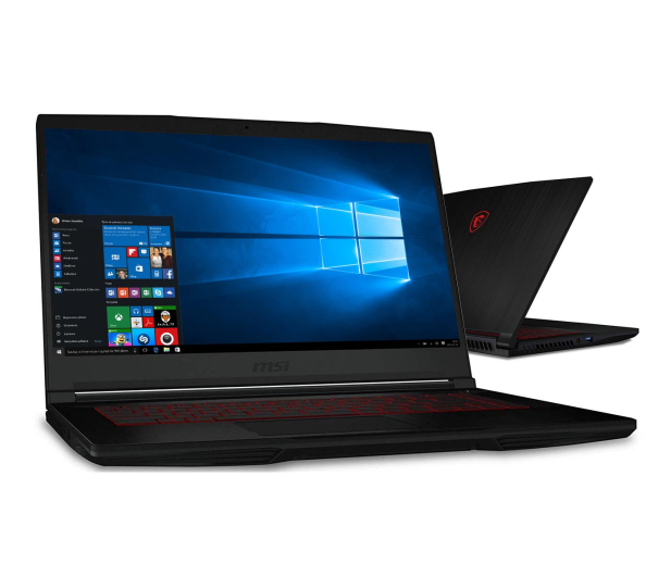 MSI GF63 i5-9300H/16GB/480+1TB/Win10X GTX1050 - 502781 - zdjęcie